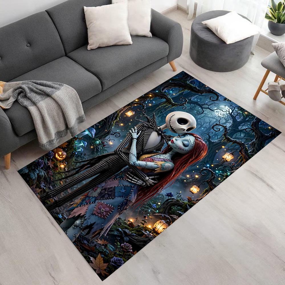 Jack Skellington Floor Rug Office Rug Suitable for Decorate room Dining Room Hallway Foyer Antislip Carpet Office home decor Spiritual Gift