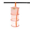 Hanging Cage Zipper Drying Basket 3 Layer Hanging Net Mesh Storage Bag Organizer