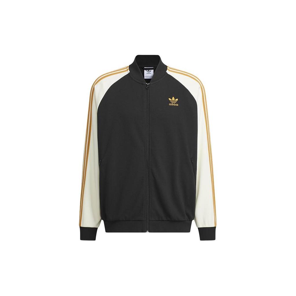 Adidas Originals Track DOUBLEKNIT SST Jackets Coats Men's Black (Unisex) Jackets IX4240