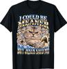 Christian I Could Be Meaner But No Cat Meme T-Shirt