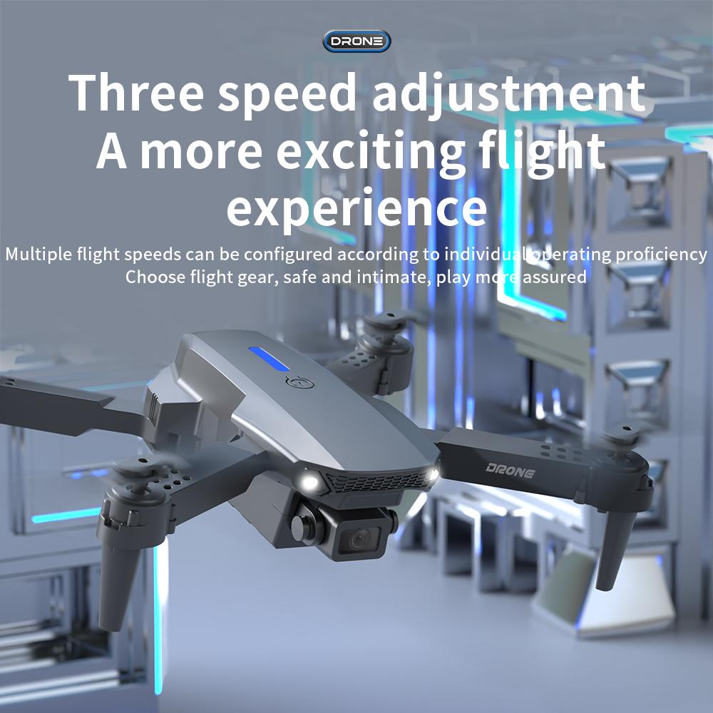 E88pro Drone Optical Flow 4k Professional Drone with Dual Camera Aerial Photography Four Axis Aircraft Remote Control Aircraft