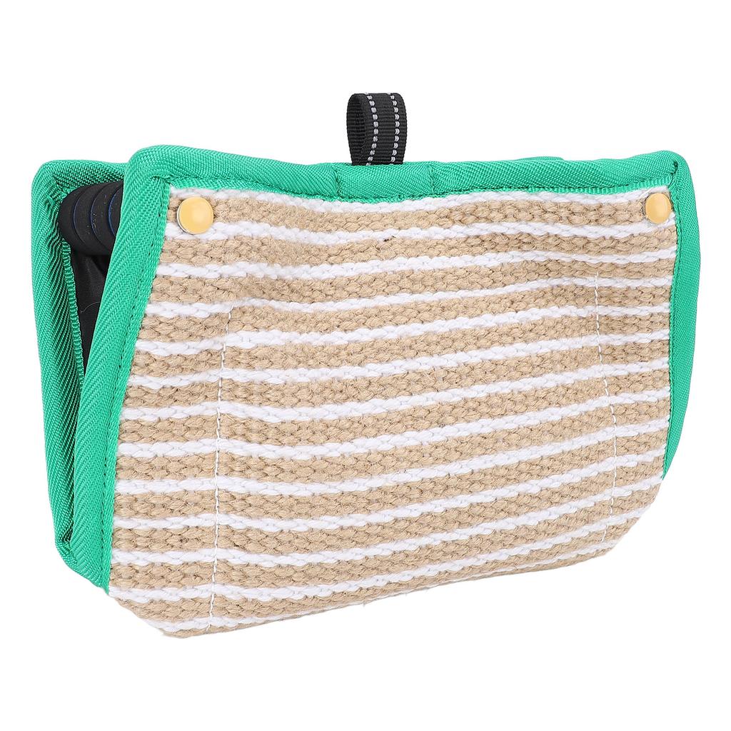 Подушка для укуса собаки, эффективная обучающая износостойкая джутовая игрушка для укуса собаки для немецкой овчарки