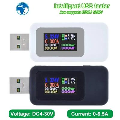 10 в 1 USB-тестер Цифровой вольтметр постоянного тока Амперметр Измеритель напряжения тока Амперметр Детектор зарядного устройства Power Bank Индикатор