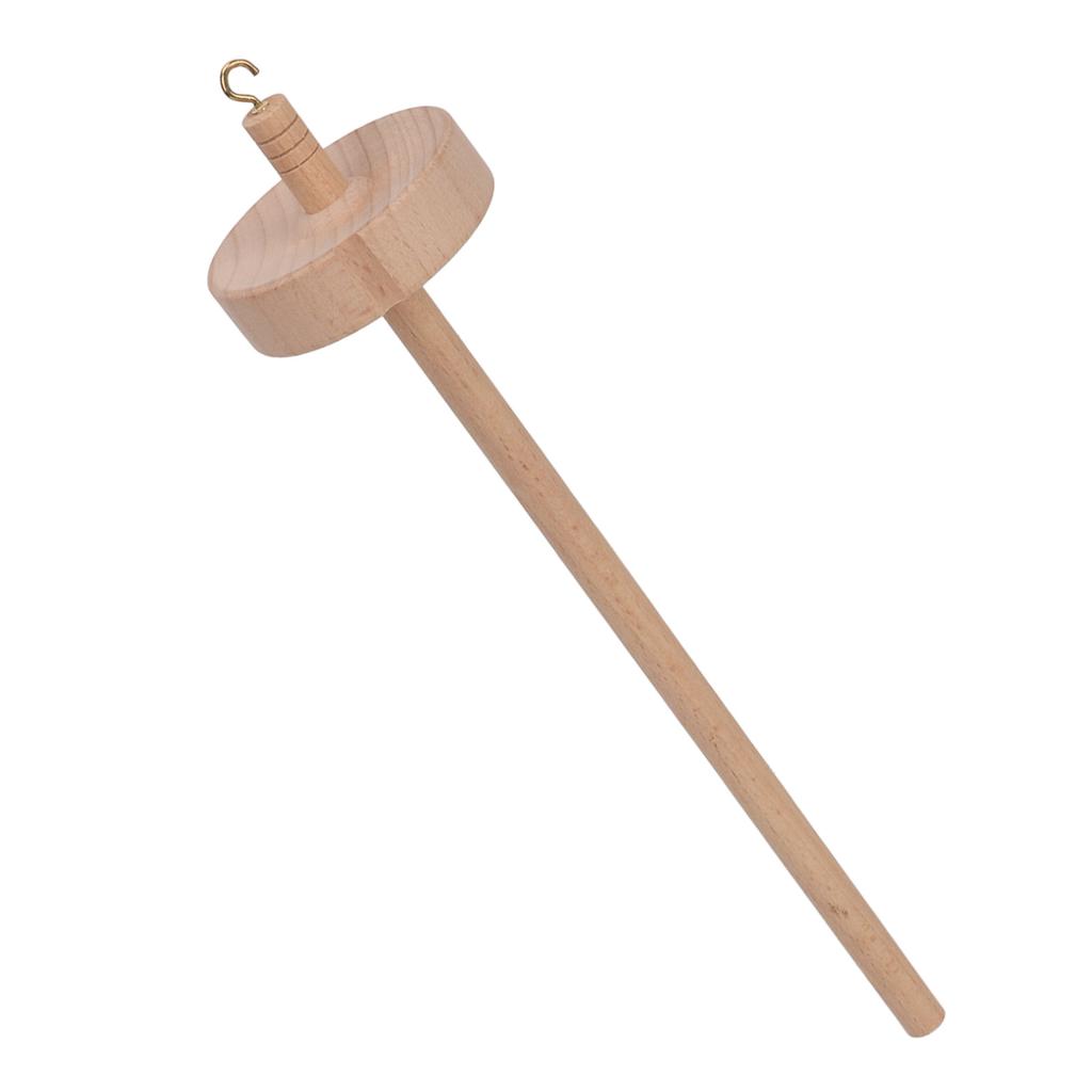 Wooden Drop Spindle Top Whorl Spinning Wheel Yarn Spindle Yarn Making Hand Carved Wooden Spindles Tool for Beginners