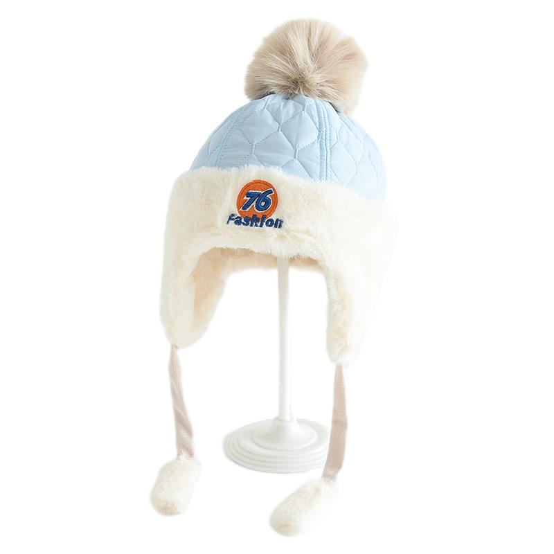 Men's and women's velvet Lei Feng hats, thick and cold resistant warm hats, winter ear protection children's hats