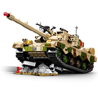719 шт. Конструктор «Боевой танк», Технический танк, Сборные строительные блоки, Детские подарки, Игрушки для мальчиков, Без коробки