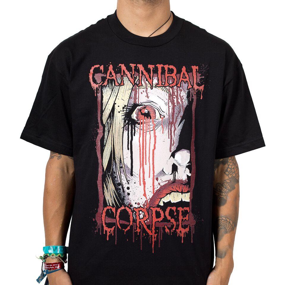 Хлопковая футболка унисекс с графическим принтом Cannibal Corpse, летняя, с коротким рукавом, модный бренд, роскошная, повседневная, винтажная, ретро, топ