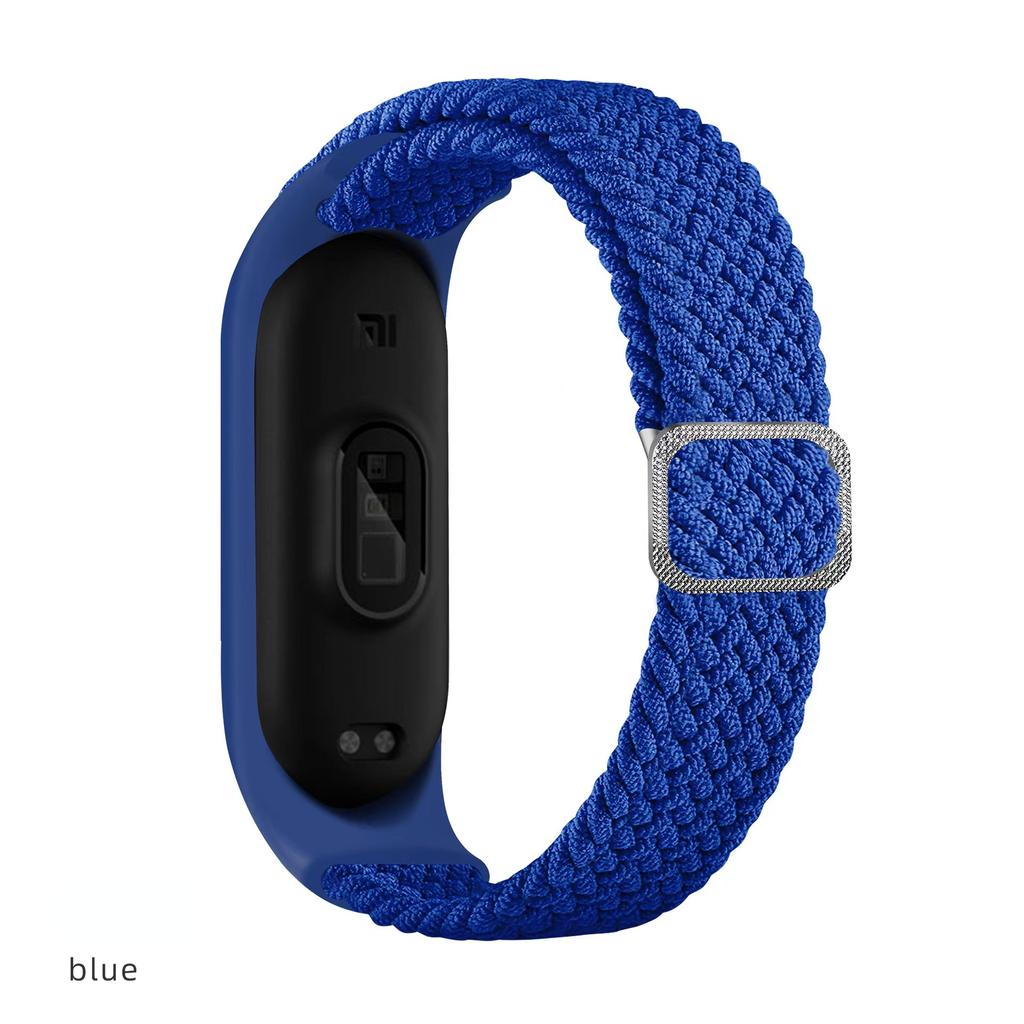 NEW Nylon Loop For Xiaomi Mi Band 7 Nfc Smartwatch Wristband Sports Miband7 Correa Replacement Bracelet Smart Band 6 5 4 3 Strap