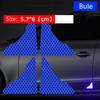 10pcs Reflective Arrow Sign Tape Warning Safety Sticker Night Driving Reflector Decals Body Sticker Auto Exterior Accessories