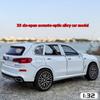 Игрушечная модель легкосплавного автомобиля BMW X5 в масштабе 1/32 со светом и звуком, идеальный подарок для детей, коллекционная гоночная реплика