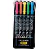 Маркер-хайлайтер Mitsubishi Pencil Propus 2 Толстый и Тонкий, 5 Цветов PUS101TN5C