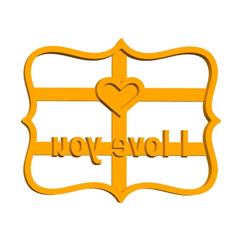 Set Of 4 ABS Cookie Molds With Blessing Messages For Home Cooks Holiday Cookie Family Fun And Creative Dessert