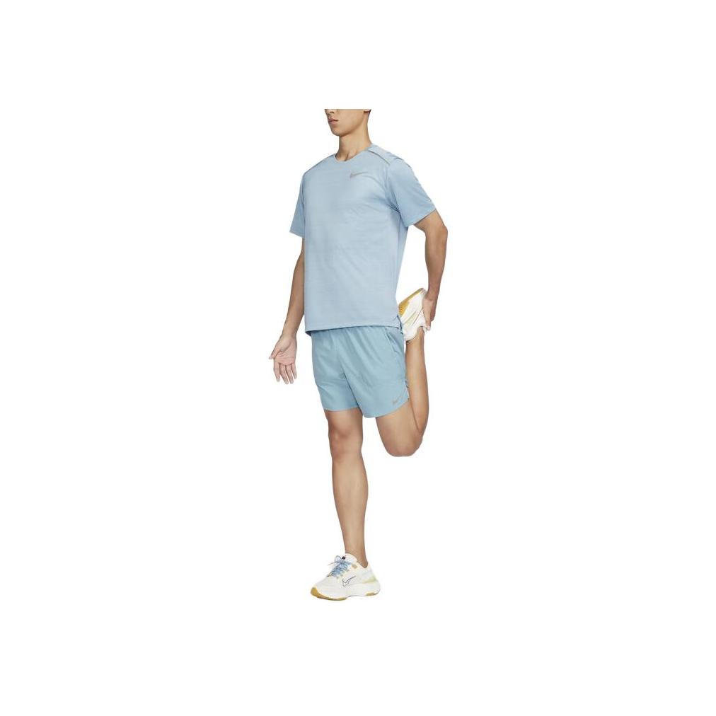 Nike Dri-Fit Stride быстросохнущие универсальные спортивные шорты без подкладки на шнуровке длиной три четверти мужские шорты джинсово-синие черные DM4742-464