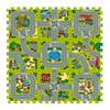Iikuru iikuru Игровая дорога Шарнирный пазл Мягкий игровой коврик для сна (Иикуру) [Веселая игра] Мат, Малыш, Тип, Толстый, Водонепроницаемый, Детский мат, Большой, Мат, Мат, Лист,