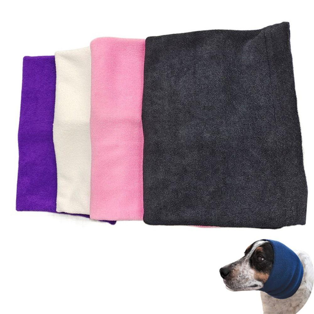 Снятие тревожности Успокаивающие наушники для собак Защита слуха Гетра на шею для собак Новая толстовка с капюшоном-сумкой для питомца