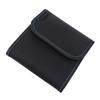 Lens Filter Carry Case Nylon 3 Pockets Protective Camera Filter Storage Wallet for 100mm Square Filters 95mm Round