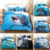 Dolphin Duvet Cover Full Kids Ocean Animal Bedding Set Luxury Mediterranean Style Comforter Cover For Adults Kids Bedroom Decor