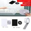 Самоклеящаяся москитная сетка для помещений DIY Занавеска-сетка от мух и насекомых для окон Защитная сетка Водонепроницаемая для дома Спальни Легко наносится