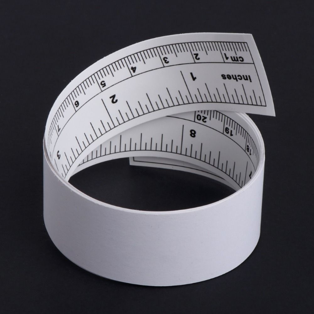 20 Pcs Lightweight Sewing Machine Sticker 90cm Vinyl Ruler Durable Measure Tape Workbench