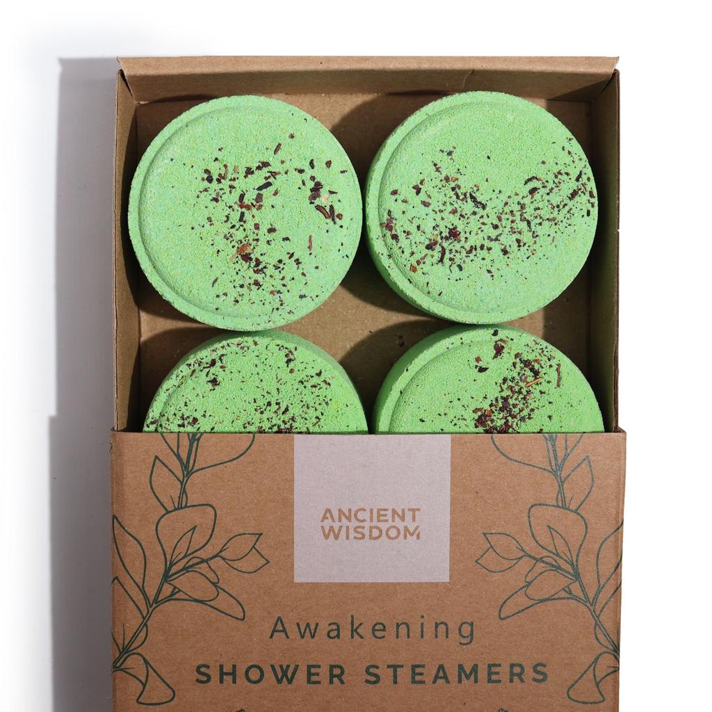 2x Shower Steamers Gift Set 4 Pack Essential Oils