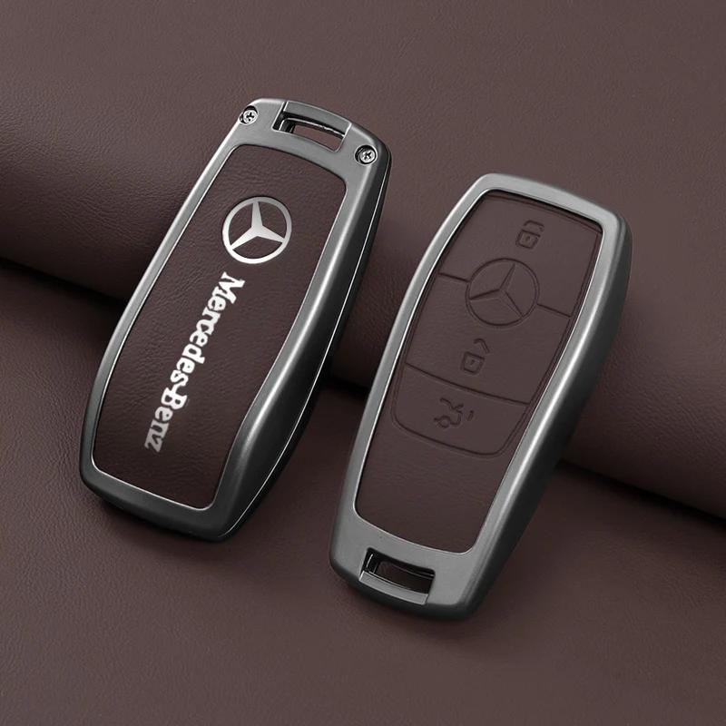 SUG2 Key Fob Cover for Mercedes Benz A B C E S Class W204 W205 W212 W213 W176 GLC MAYBACH Keyless Soft Case