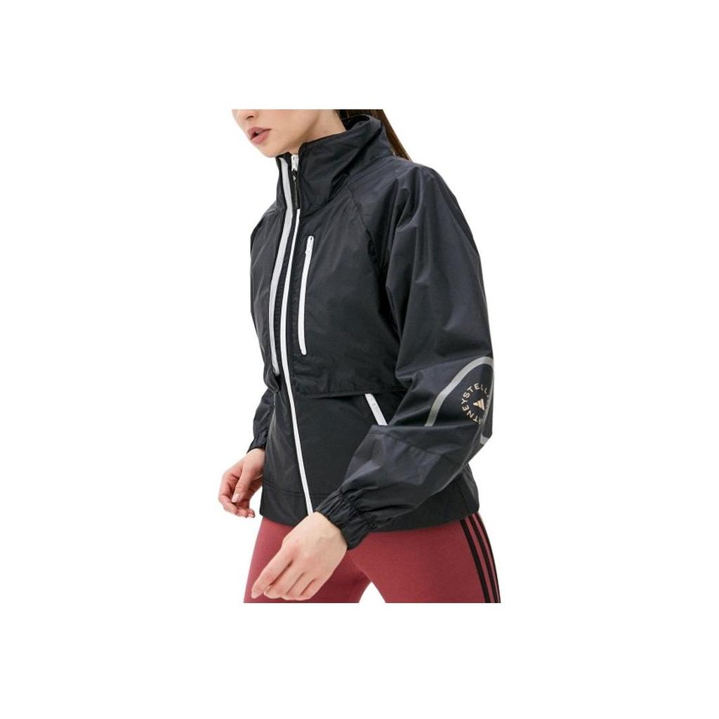 Adidas Sports Casual Fashion Long Sleeve Jacket Women Jackets Black GL7477