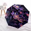 1pc Floral Fantasy Automatic Open/close Umbrella, 8-Rib sturdy structure, Auto Folding/Opening, Portable Travel Umbrella for Women,127