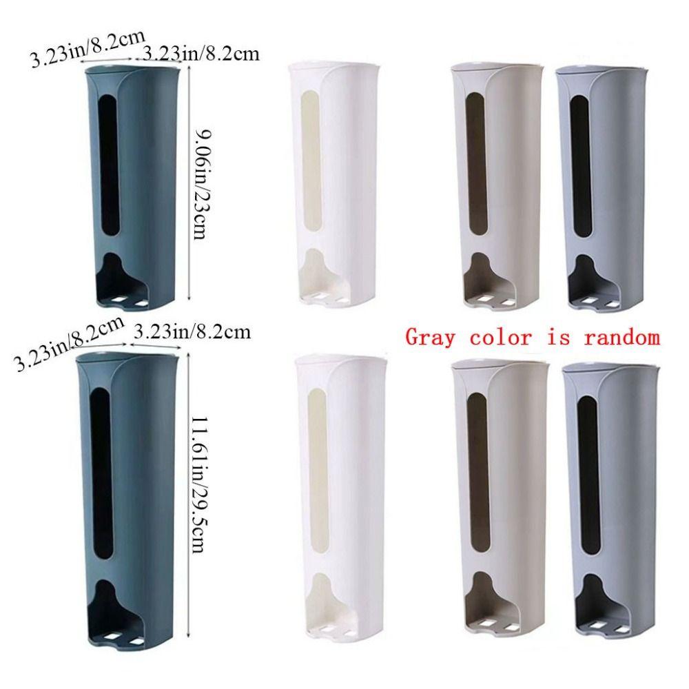 Plastic Garbage Bag Storage Box Large Capacity Trash Bags Dispenser Grocery Bag Dispenser Closet