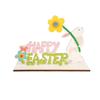 Wooden Easter Bunny Cute Home Ornaments Decorative Crafts