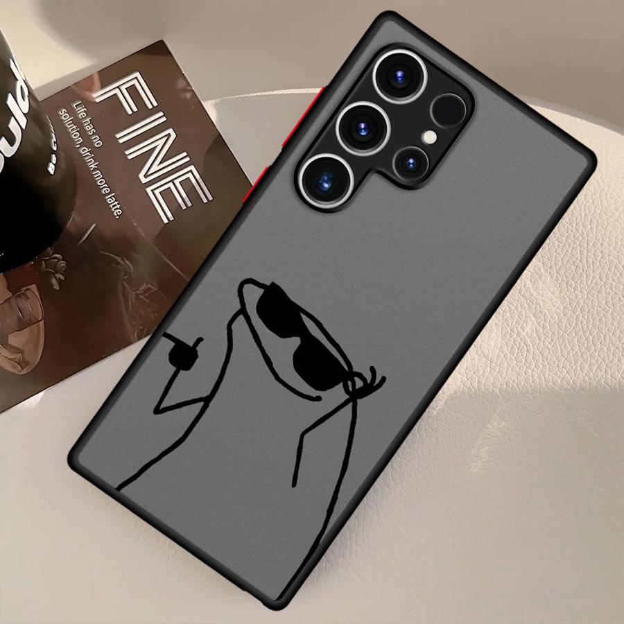 Чехол задняя крышка для телефона Funda для Samsung Galaxy S22 S26 S23 FE Note 20 Ultra 10+ S25 Ultra S24 Plus S21 S20 FE Линия Люди