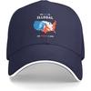 No One Is Illegal On Stolen Land Map Baseball Cap Unisex Polyester Casual Adjustable Sports Cap