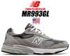 New Balance MR993 MR993GL Made In the D GREY Gray Suede NB 993 USA D U.S.A. Width Men's Width [Used]