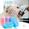 Pet Toothbrush Soft Gentle Dog Finger Toothbrush Cat Tooth Cleaning Brush Grooming Tools Pet Supplies