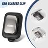 AAACD1 Car Visor Glasses Clip For BMW M E36 E39 E46 E90 E91 F48 F25 F15 F01 G32 X1 X3 X5 X6 X7 zinc alloy Sunglasses Holder Organizer