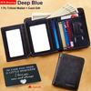Мужской кошелек RFID Защита от кражи Щетка Ультратонкий Короткий Многофункциональный Кошелек для ID-карт и Кредитных карт Подарок на Рождество День Святого Валентина День Отца