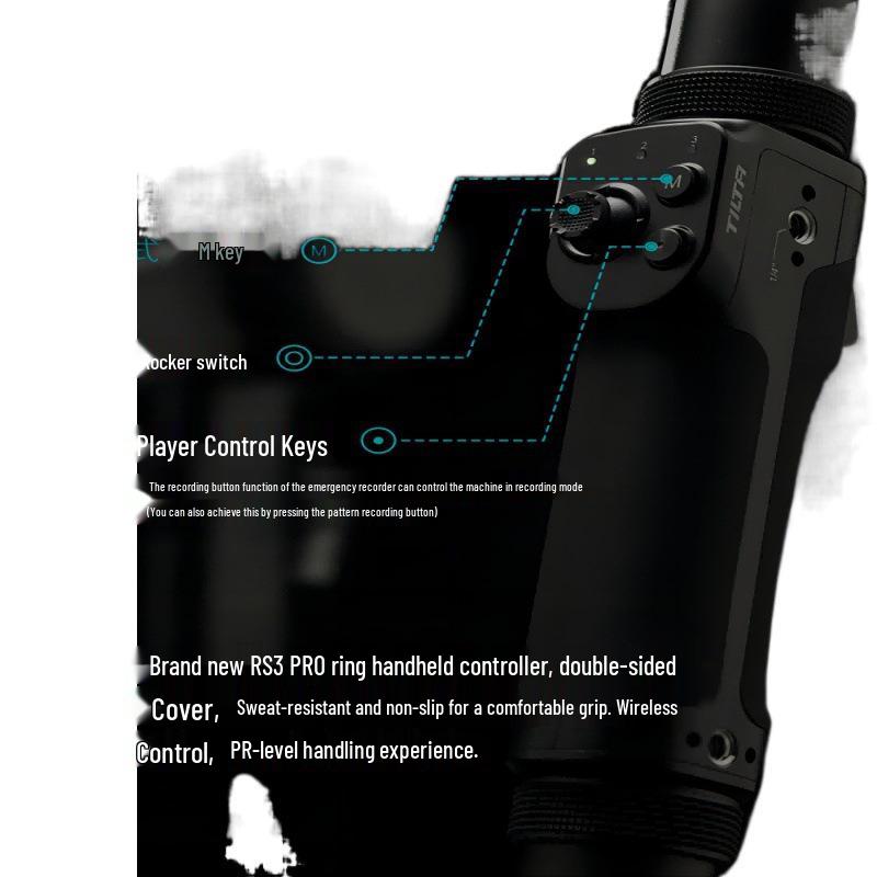 TILTA Iron Head RS4: Двуручный блок управления питанием и расширения для стабилизаторов RS3/RS4/RS2