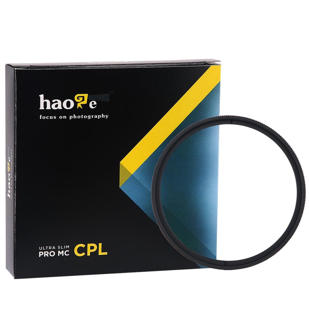 Haoge 43mm MC CPL Circular Polarizer Polarizing Lens Filter for and Tamron Digital Camera DSLR Lenses Multi-Coated Canon, Nikon, Sony, Minolta,