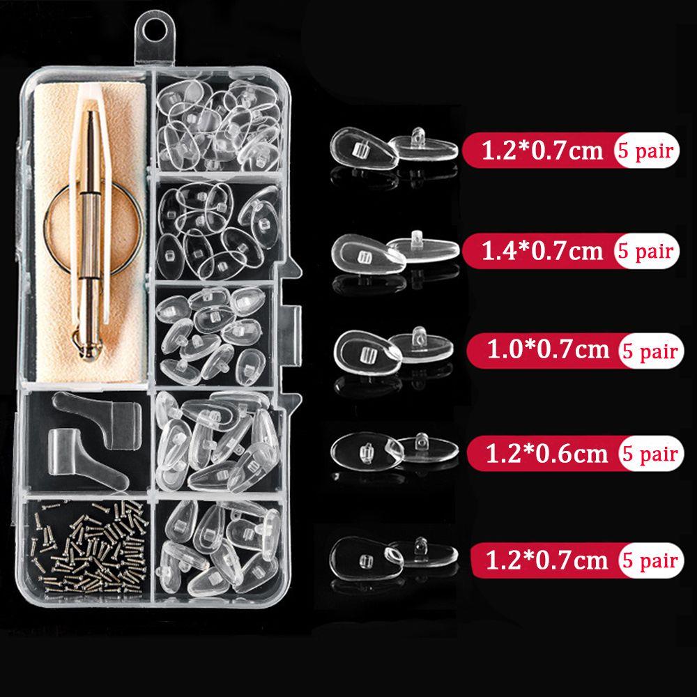 Силиконовые противоскользящие накладки на очки, аксессуары для очков, средства по уходу за глазами, силиконовые носоупоры, носоупоры для очков