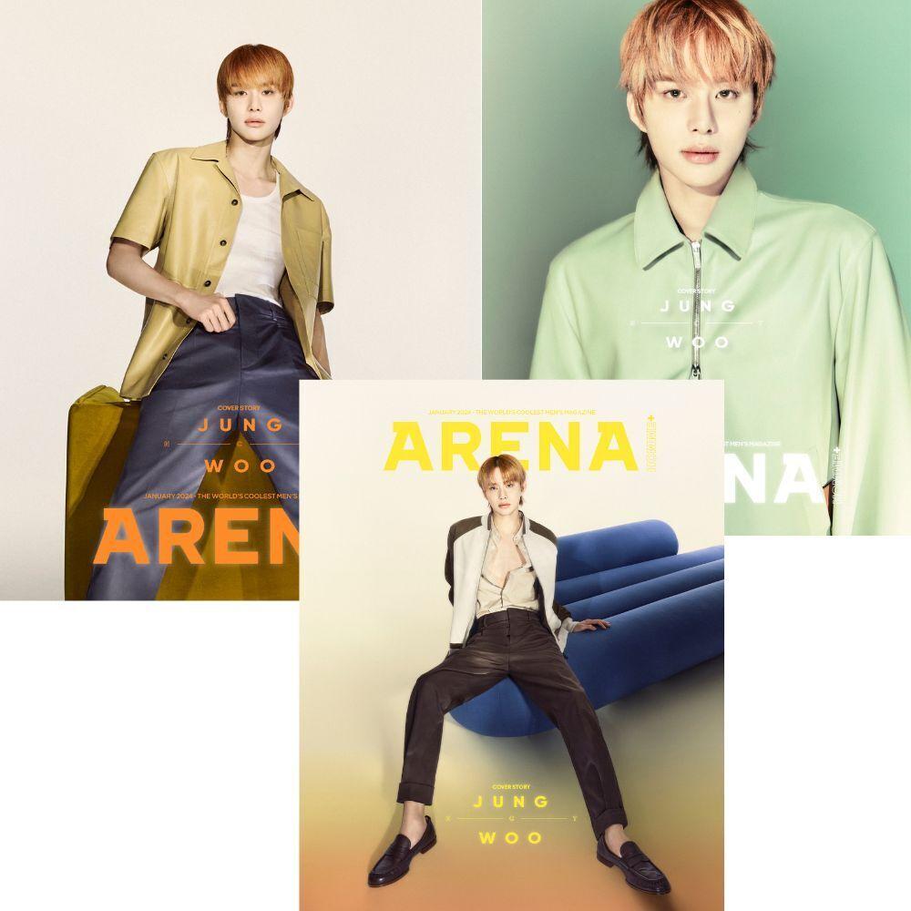 Arena Homme+ Корея 2024 Январь NCT ЧОНУ, Sistar19 K POP, K FASHION, K STAR