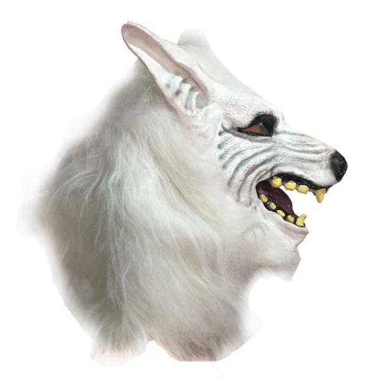 Хэллоуин ужас дикая волчья голова маска маскарад пушистый головной убор украшение