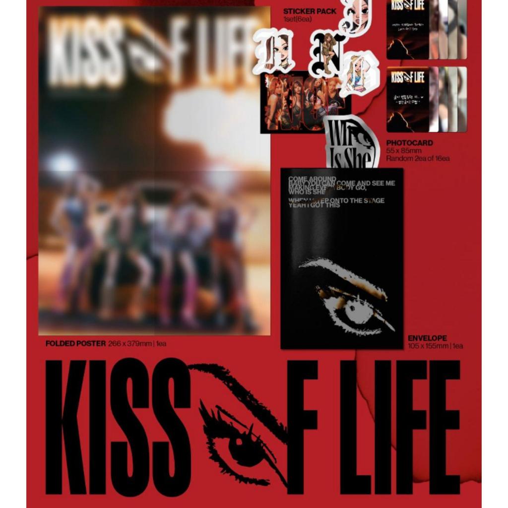 [ПРЕДЗАКАЗ] KISS OF LIFE – Второй сингл-альбом [Who is she] (Версия «Благоговение»)