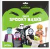 Maski Papierowe Halloween Monsters 24X23Cm 6Szt.