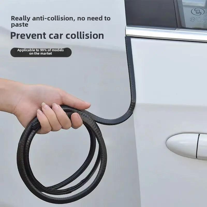 2/5M автомобильная дверь противоударной полосы со стальным диском бампер отделка края защитная полоса от царапин уплотнительная защита стиль автомобиля декор