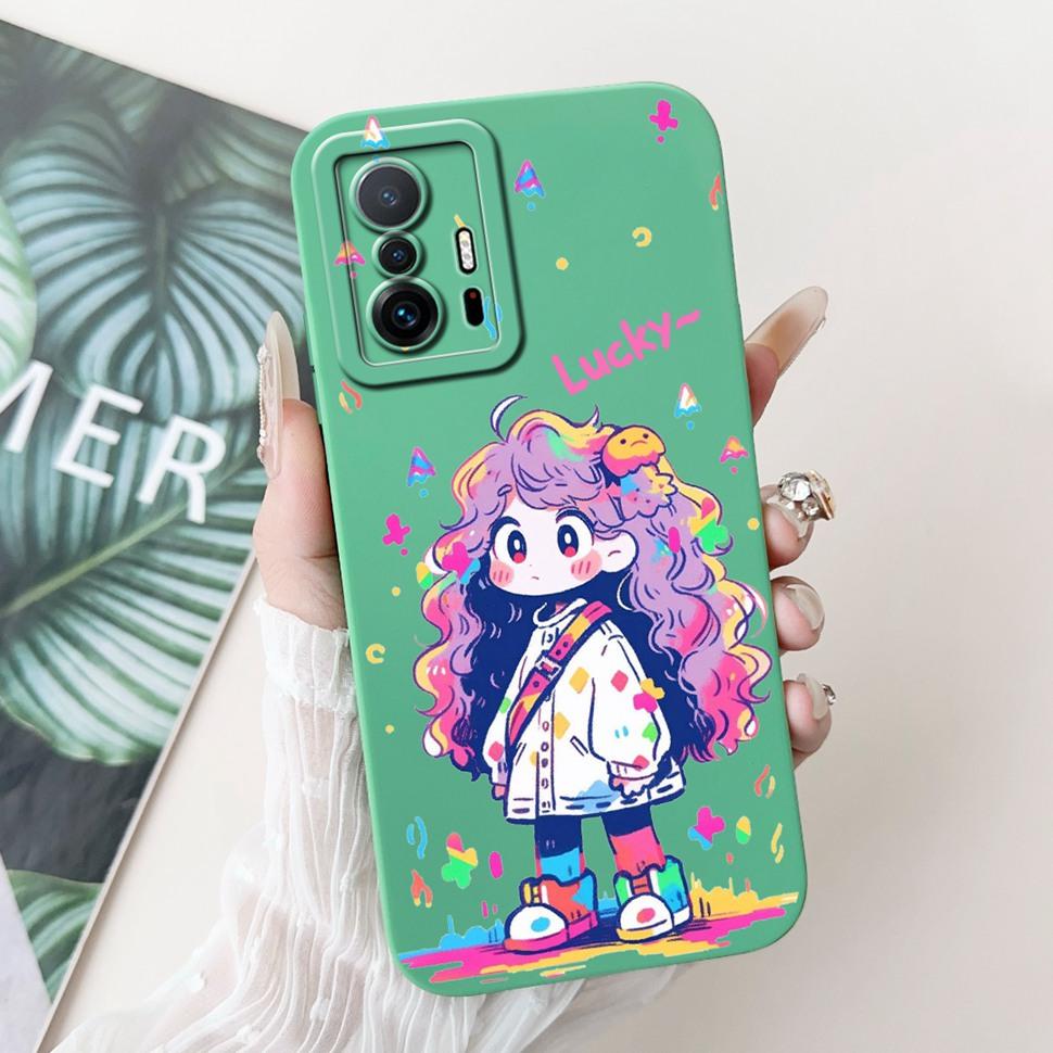 Soft TPU Cover For Xiaomi 11T Case Cute Panda Pattern Phone Case For Xiaomi 11T 12T 13T 5G Back Cover Xiaomi11T Xiaomi12T Shell