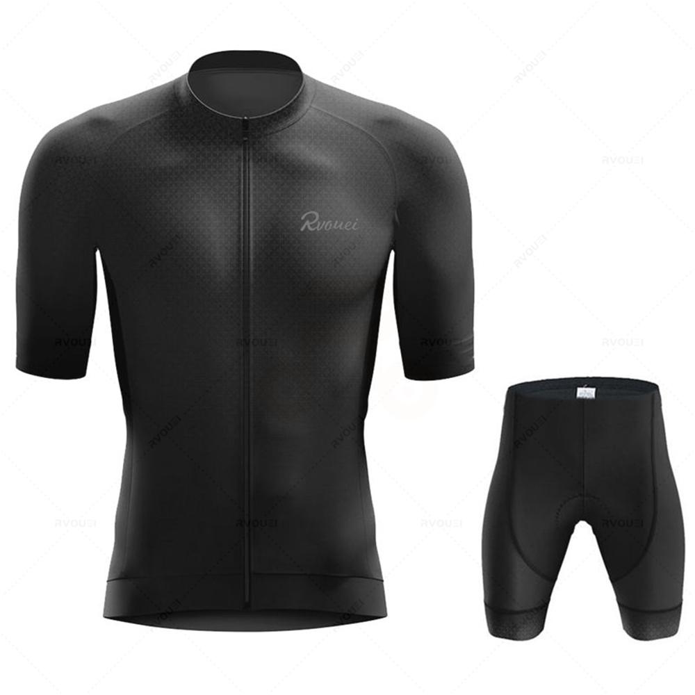 Велосипедная майка Pro Team Rvouei Мужской Комплект Bicicleta Спортивная одежда для гонок на велосипеде Дышащая одежда для горного велосипеда Спортивная одежда