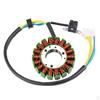 Motorcycle Stator, 18 Wires Stator Magneto Coil, Engine for YP250 LH170MN