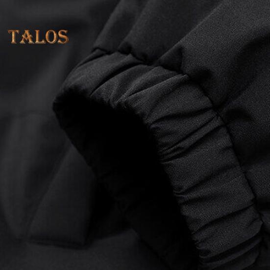 Зимнее женское пальто с воротником-стойкой, застежкой-молнией, длинными рукавами, большого размера, ветрозащитное, сохраняющее тепло, утепленное, пуховое пальто для мужчин, приталенная куртка для отдыха на природе