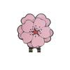 Magnetic Aiming Tool Pink Flower Golf Hat Clip Hat Marker Ball Position Mark Golf Putting Alignment