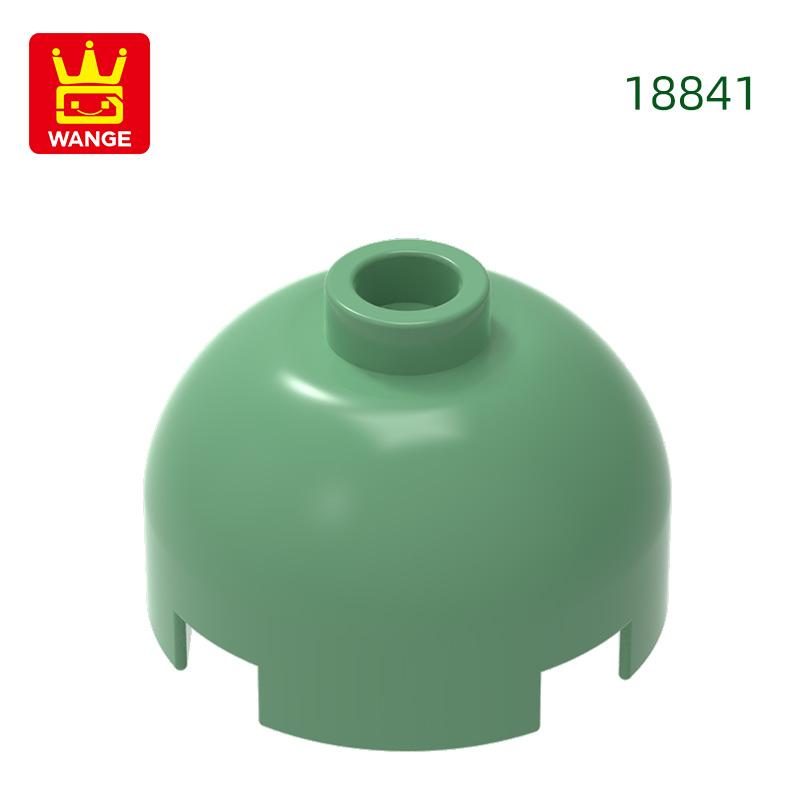 116 шт./лот 18841 Круглый 2x2 Кирпич с куполом-шариком, имеющий 1 отверстие, Кирпичики Moc, Цветные Аксессуары, Совместим с Кирпичиками DIY, Детская Игрушка