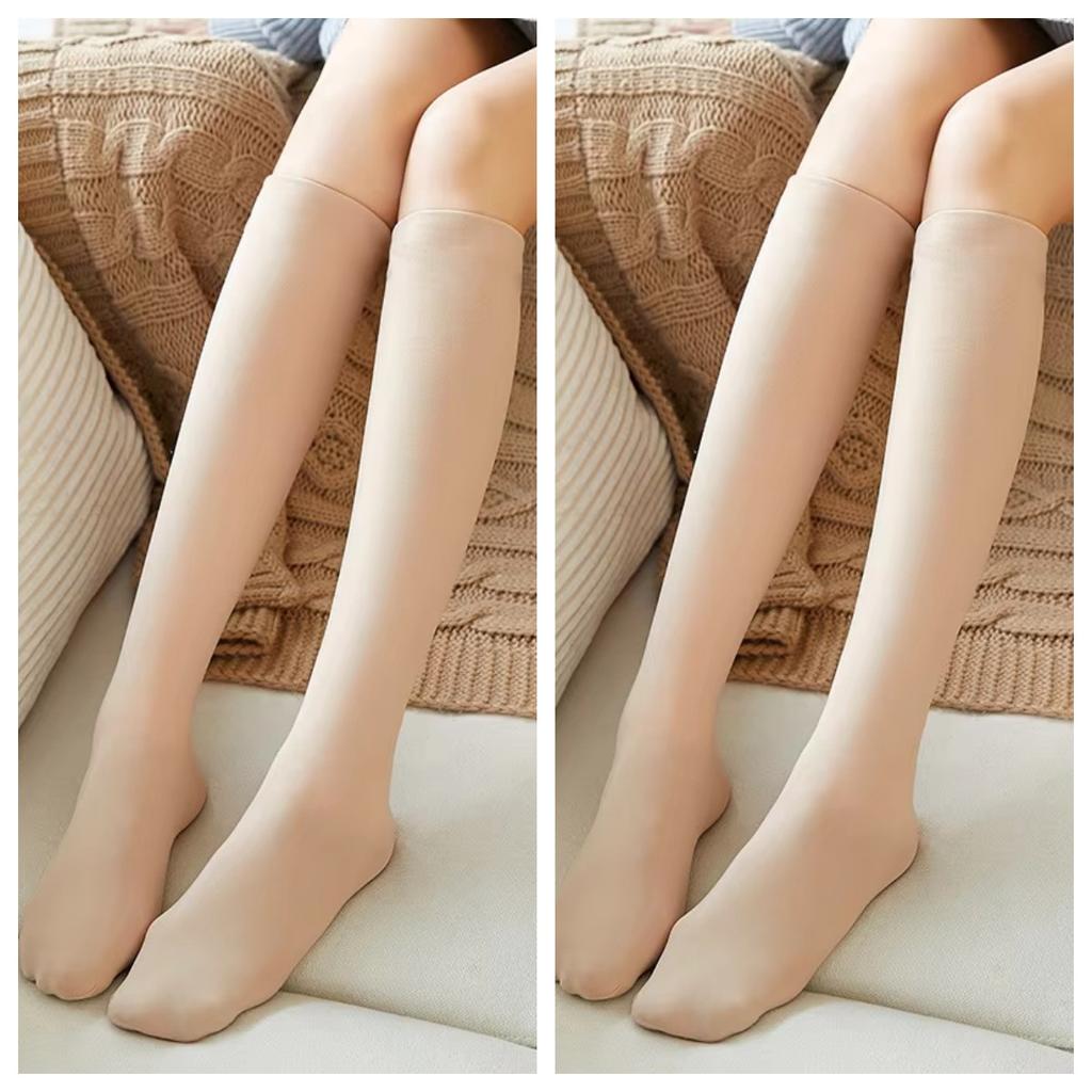 Women/Men Winter Warm Thicken Thermal Socks Wool Cashmere Nylon Snow Black Skin Seamless Velvet Soft Boots Socks